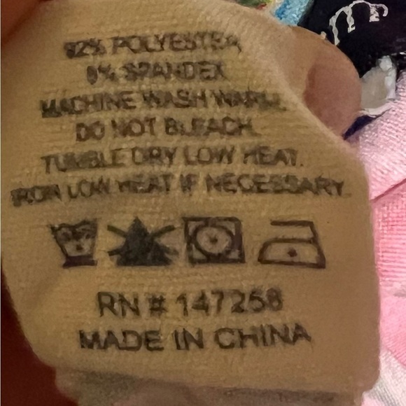 Simply Southern Charleston Cropped Pineapple Leggings One Size - Picture 5 of 5